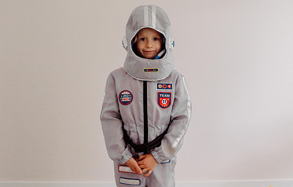 Kinderfasching Astronautin