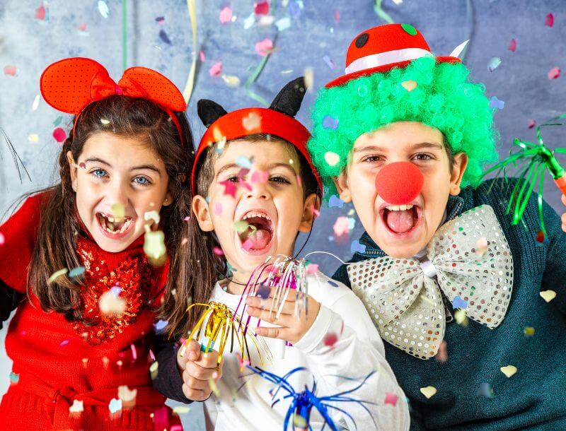 Karneval feiern mit Kindern