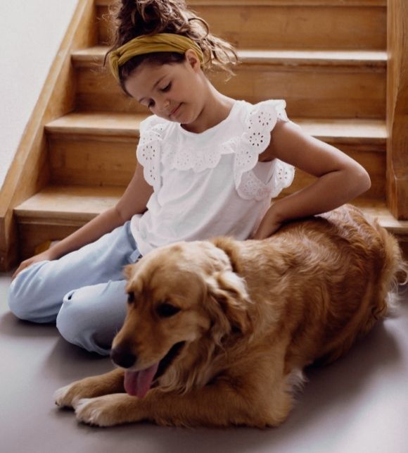 Kinder und Hunde