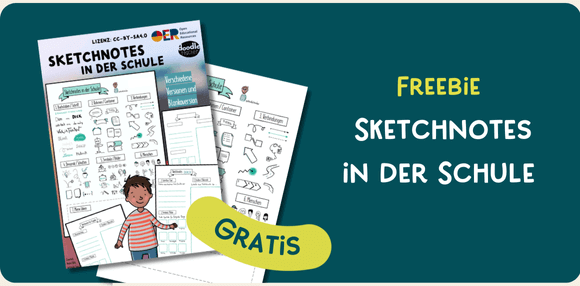Freebie Sketchnotes in der Schule