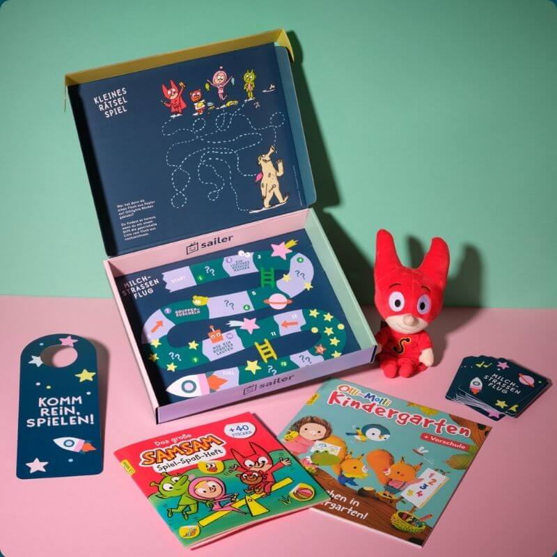 Kindergarten-Box mit allen Inhalten