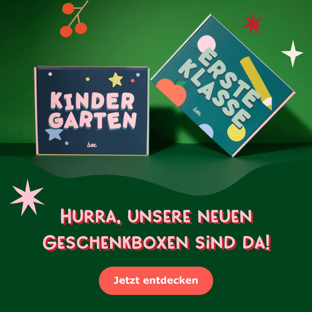 Hurra, unsere neuen Geschenkboxen sind da!
