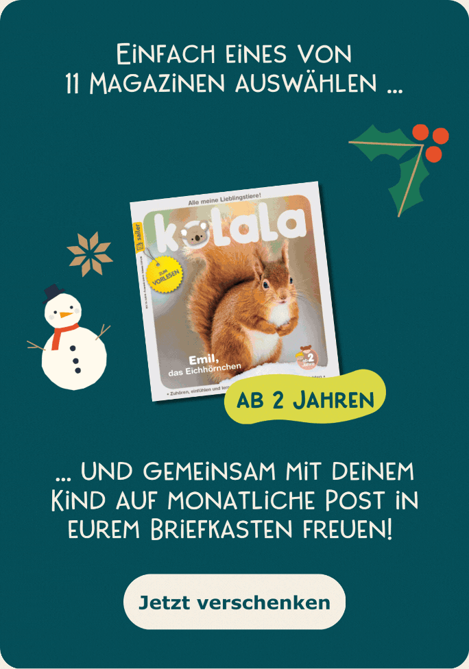 Lese-Abo zu Weihnachten verschenken