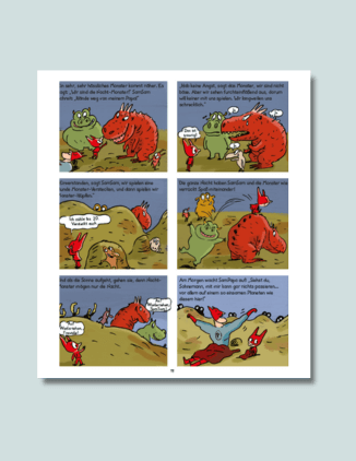 COmicseite von SamSam Buch