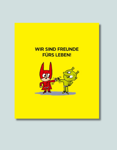 Rückseite des Buchs "Ganz schön stark, SamSam"