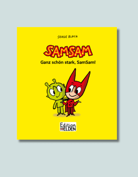 Cover des Buchs "Ganz schön stark, SamSam"