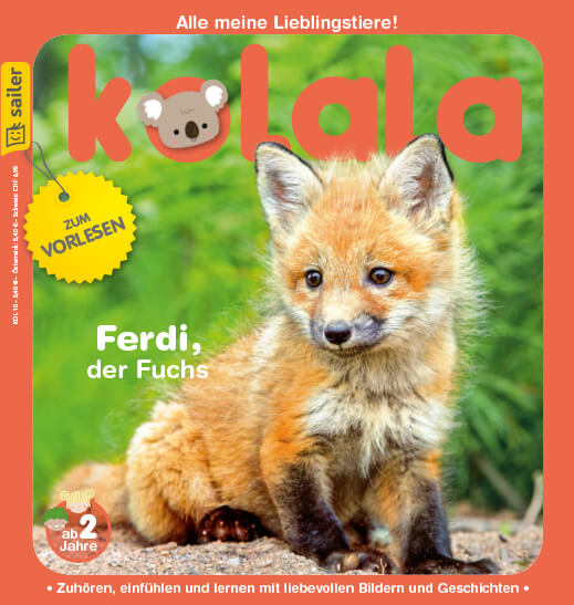 Kolala Zeitschrift mit Fuchs auf dem Cover - Ausgabe Oktober 2026