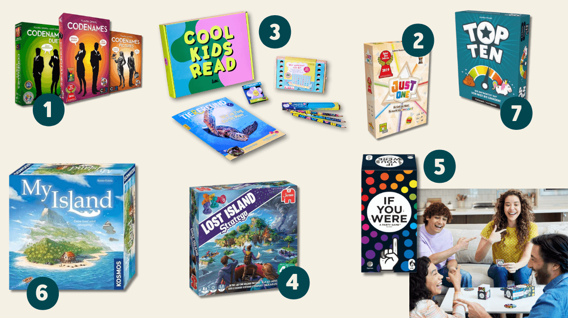 Verschiedene pädagogisch wertvolle Geschenkideen (10-15 Jahre)